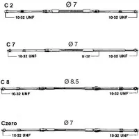 Ultraflex Cable De Control C2