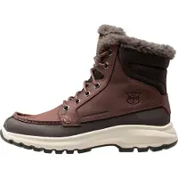 Helly Hansen para hombre. 11422 Botas de piel Garibaldi V3 marrón oscuro (45), Plano, Cordones, Casual, Outdoor, outlet 2026.