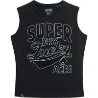 Superdry Camiseta Sin Mangas Retro Embellished