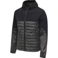 Hummel Chaqueta deportiva gris oscuro / negro