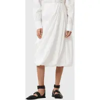 AllSaints Nia Skirt Antique White Talla: 6 | Faldas Midi Outlet | Mujer | Blanco