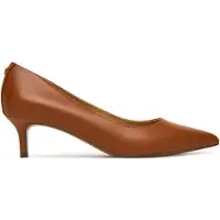 Ralph Lauren para mujer. 802P09030002 Zapato de salón Adrienne de piel marrón (37.5), Beige, 3 a 5cm, Ninguno, Casual, Clásico, Laure