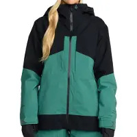 Volcom - Chaquetas de esquí mujer - At Stretch Gore-Tex Jacket W Spruce Green para Mujer - Talla XS - Verde