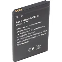 AccuCell Batería compatible con Nokia XL, Nokia BN-02, de 3.7 Voltios y 1700mAh