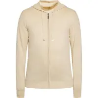 MO Sudadera con cremallera beige