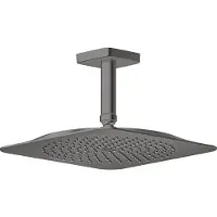 Axor Citterio C, ducha de techo de 270/270, 1 chorro, con conexión de techo, acabado pulido