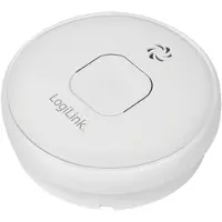 Logilink SC0016: Detector de humo de larga duración, color blanco, con batería de litio