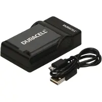Duracell Cargador Con Cable Usb Para Drc13l/canon Nb- 13l
