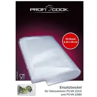 ProfiCook Bolsas Para Envasado Al Vacío 22x30 Cm 50 Unidades