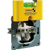 Stabila Pocket Electric Wasserwaage inkl. Gürtel-Clip