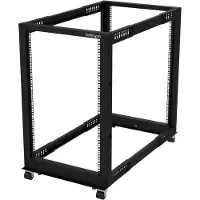 StarTech.com Bastidor Abierto De 18u De 22-40 Pulgadas De Profundidad