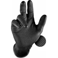 Grippaz Guantes de nitrilo , 50 unidades