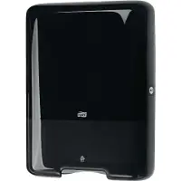 Tork H3 553008 Dispensador para toallas con pliegue en Z/pliegue en C | Negro