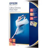 Epson S041944 papel fotográfico Ultra Glossy | 300 gramos | 13 x 18 cm | 50 hojas