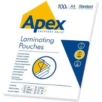 Apex Bolsa de plastificar A4 80 micras (100 unidades)