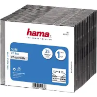 Hama Caja De Cd Delgada 25 Unidades