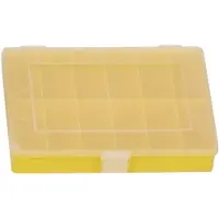 Hünersdorff 608200, Caja de almacenamiento, Amarilla, Rectangular, Polipropileno (PP), Color sólido, 250 mm