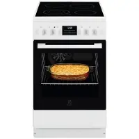 Electrolux Cocina Vitrocerámica Con Horno Lkr540266w 4 Fuegos