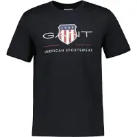Gant Camiseta navy / rojo carmesí / negro / blanco
