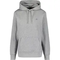 Gant para hombre. 2007058 Sudadera con capucha escudo gris (3XL), Casual, Algodón, Manga larga, outlet 2026.