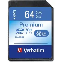 Verbatim Tarjeta De Memoria Premium Micro Sd Class 10 64gb