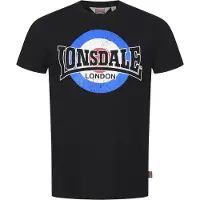 Lonsdale Camiseta 'Huyton' azul / rojo / negro / blanco