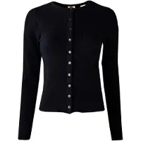 Levi's Rory Ls Button Up Anthracite Night Talla: XS | Manga Larga Outlet | Mujer | Negro