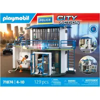 Playmobil Comisaría De Policía Con Sala De Investigación Juego De Construcción