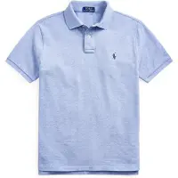 Ralph Lauren para hombre. 710666998007 El icónico polo de piqué azul (XL), Casual, Algodón, Manga corta, outlet 2026.