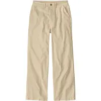 Patagonia - Women's Point Reyes Canvas Wide Leg Pants - Pantalones de ocio size 36, beige