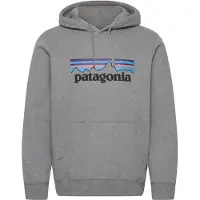 Patagonia - Sudaderas - M's P-6 Logo Uprisal Hoody Gravel Heather - Talla L - Gris