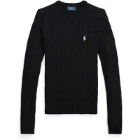 Ralph Lauren para mujer. 211971869006 Jersey de algodón negro (M), Casual, outlet 2026.