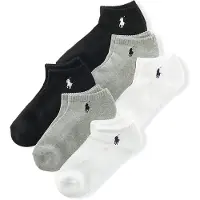 Ralph Lauren Calcetines gris moteado / negro / blanco