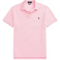 Ralph Lauren para hombre. 710795080004 Polo de piqué Slim Fit rosa (XS), Casual, Algodón, Manga corta, outlet 2026.