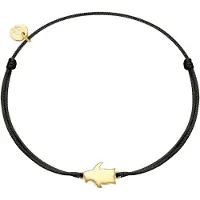 Glanzstücke Pulsera dorado / negro