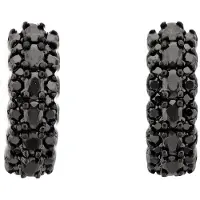 Gaya Pendientes negro