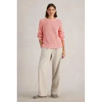 White Stuff Bailey Cotton Jumper Mid Coral Talla: 14 | Sudaderas con Capucha Outlet | Mujer | Naranja