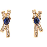 Gaya Pendientes oro rosa