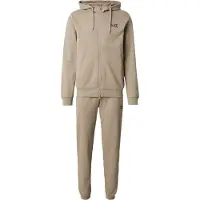 EA7 para hombre. 8NPV63_PJVRZ Conjunto Core Identity Regular taupe (M), Casual, Deportivo, Algodón, Manga larga, outlet 2026.