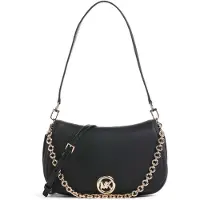 Michael Kors para mujer. 30R6GY5S2L Bolso de hombro Nolita negro (OSFA), Casual, Clásico, Piel, outlet 2026.