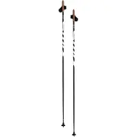 Swix - Bastones de esquí nórdico - Q3 Pole Black - Talla 165 cm - Negro