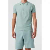 AlphaTauri Fenzi V1.y5.01 Flat Knit Dusty Mint Talla: L | Polos Outlet | Hombre | Cian