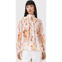 AllSaints Pearla Top Armada White Talla: 4 | Manga Larga Outlet | Mujer | Blanco
