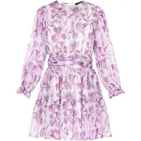 Faina Vestido lila / altrosa / blanco