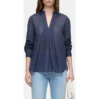 Closed Long Sleeve Blouse Shirt Space Blue Talla: XS | Manga Larga Outlet | Mujer | Azul