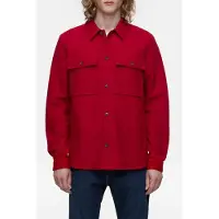 Closed Utility Shirt & Blouses Chili Pepper Red Talla: L | Camisas Casuales Outlet | Hombre | Rojo