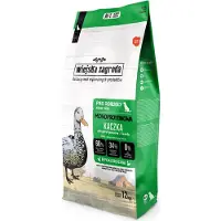 Wiejska zagroda , alimento seco para perros, formulado con una única fuente de proteína: pato, tamaño mediano/grande, 12 kg