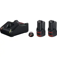 Bosch 1600A019RD 2x 3.0Ah, GAL 12V-40 Akku