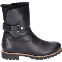 Panama jack Botas 'Keilstiefelette Damen Felia Igloo Trav B2 Glattleder in schwarz' negro
