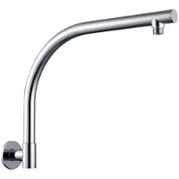 Hak Ducha redonda de pie, modelo Sapho, 370 mm, cromada